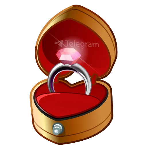 💎 Стикер «Diamond Ring» для Telegram