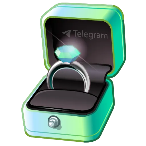 💎 Стикер «Diamond Ring» для Telegram