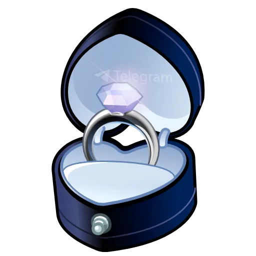 💎 Стикер «Diamond Ring» для Telegram