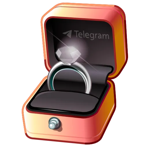 💎 Стикер «Diamond Ring» для Telegram