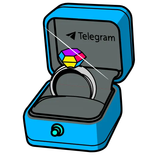 💎 Стикер «Diamond Ring» для Telegram
