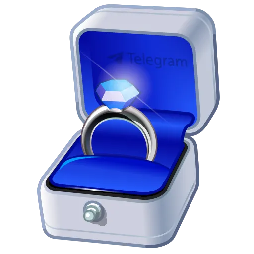 💎 Стикер «Diamond Ring» для Telegram