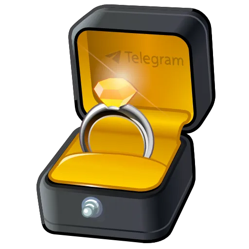 💎 Стикер «Diamond Ring» для Telegram