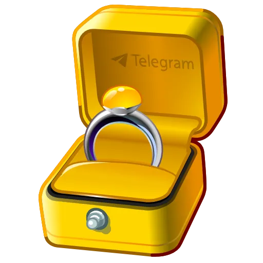 💎 Стикер «Diamond Ring» для Telegram