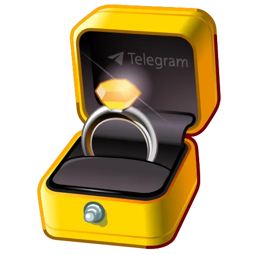 💎 Стикер «Diamond Ring» для Telegram