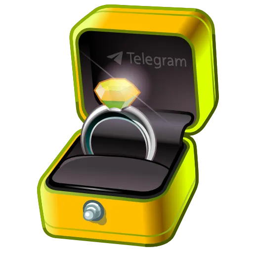 💎 Стикер «Diamond Ring» для Telegram