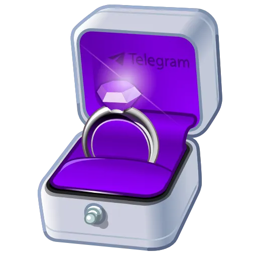 💎 Стикер «Diamond Ring» для Telegram