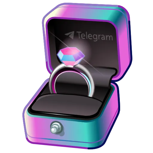 💎 Стикер «Diamond Ring» для Telegram
