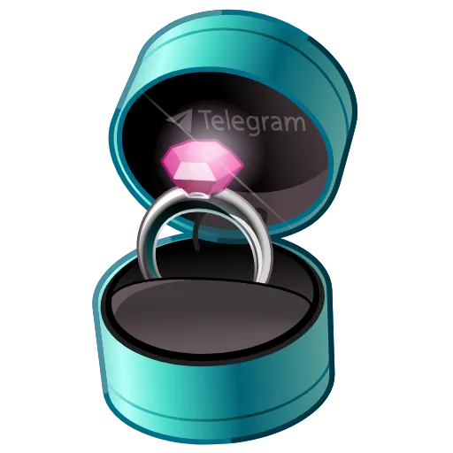 💎 Стикер «Diamond Ring» для Telegram