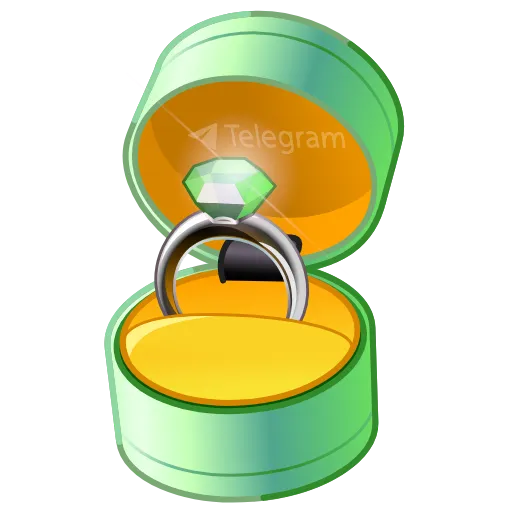 💎 Стикер «Diamond Ring» для Telegram
