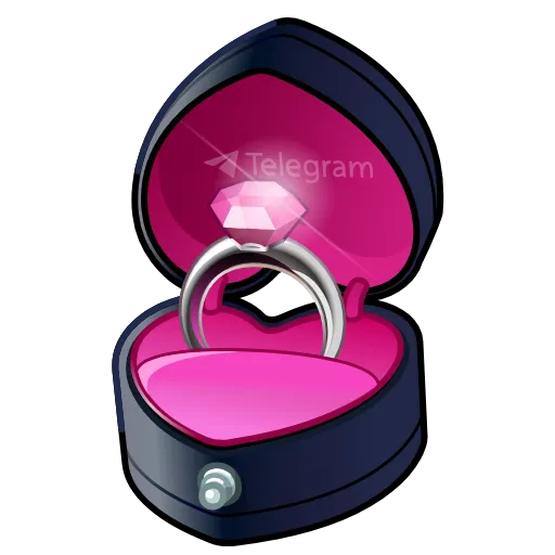 💎 Стикер «Diamond Ring» для Telegram