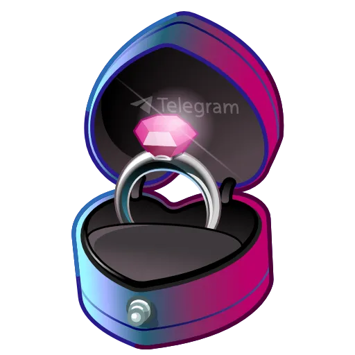💎 Стикер «Diamond Ring» для Telegram