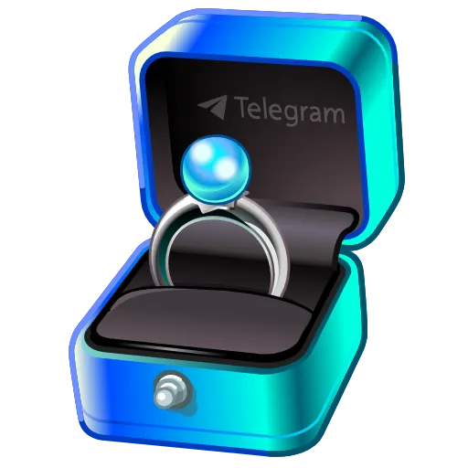 💎 Стикер «Diamond Ring» для Telegram