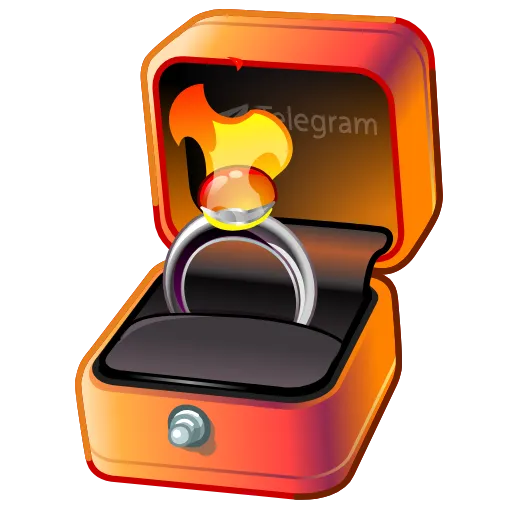 💎 Стикер «Diamond Ring» для Telegram