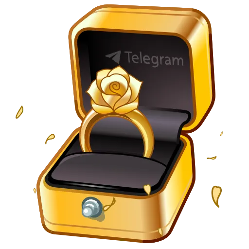 💎 Стикер «Diamond Ring» для Telegram