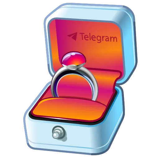 💎 Стикер «Diamond Ring» для Telegram