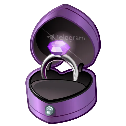 💎 Стикер «Diamond Ring» для Telegram