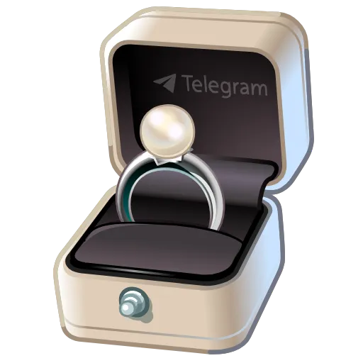 💎 Стикер «Diamond Ring» для Telegram