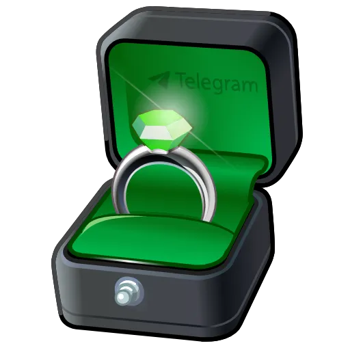 💎 Стикер «Diamond Ring» для Telegram