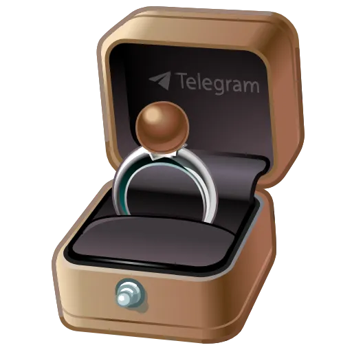 💎 Стикер «Diamond Ring» для Telegram
