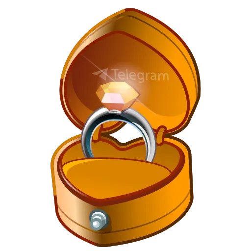 💎 Стикер «Diamond Ring» для Telegram