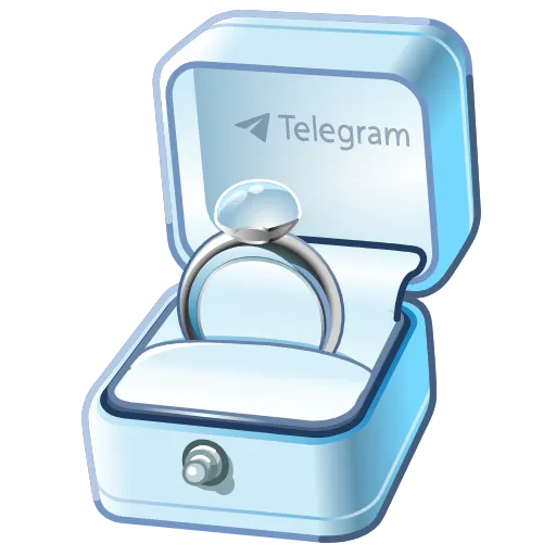 💎 Стикер «Diamond Ring» для Telegram