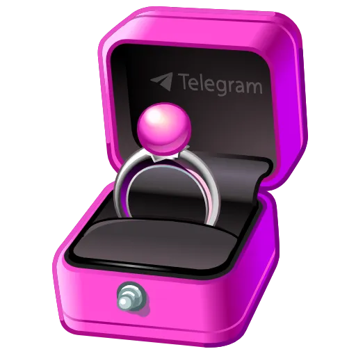 💎 Стикер «Diamond Ring» для Telegram