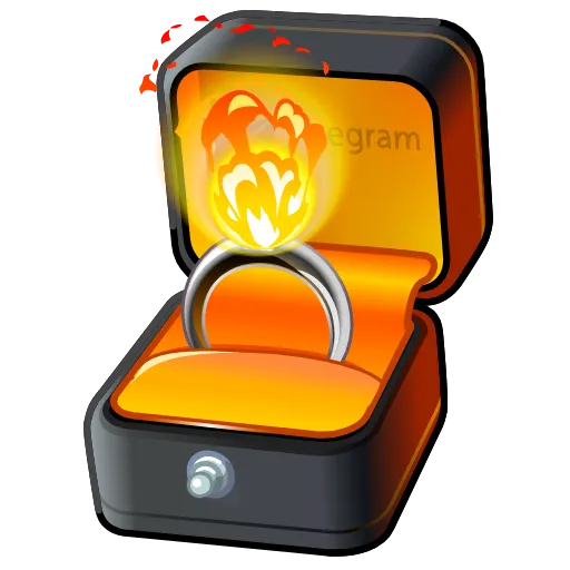 💎 Стикер «Diamond Ring» для Telegram