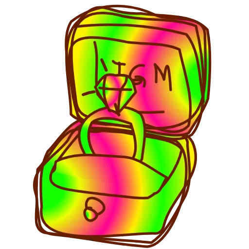 💎 Стикер «Diamond Ring» для Telegram