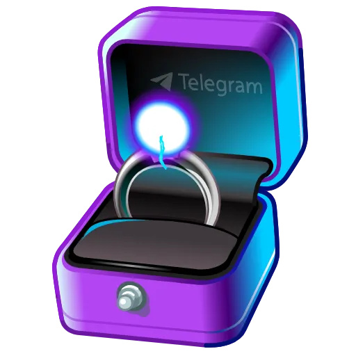 💎 Стикер «Diamond Ring» для Telegram