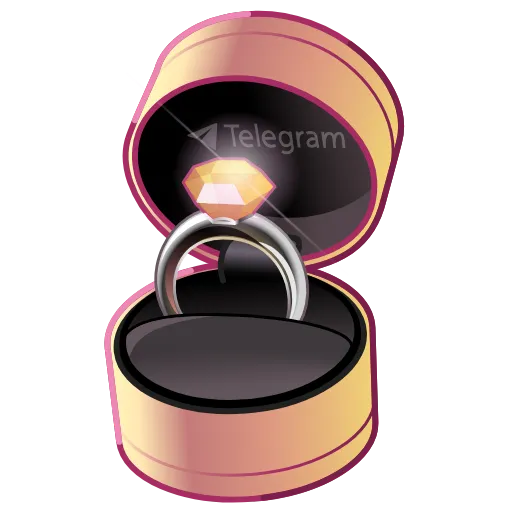 💎 Стикер «Diamond Ring» для Telegram