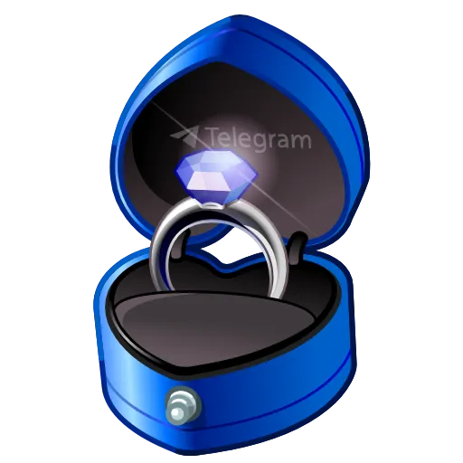💎 Стикер «Diamond Ring» для Telegram