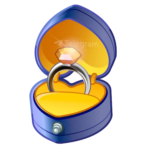 💎 Стикер «Diamond Ring» для Telegram