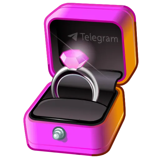💎 Стикер «Diamond Ring» для Telegram