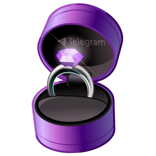 💎 Стикер «Diamond Ring» для Telegram