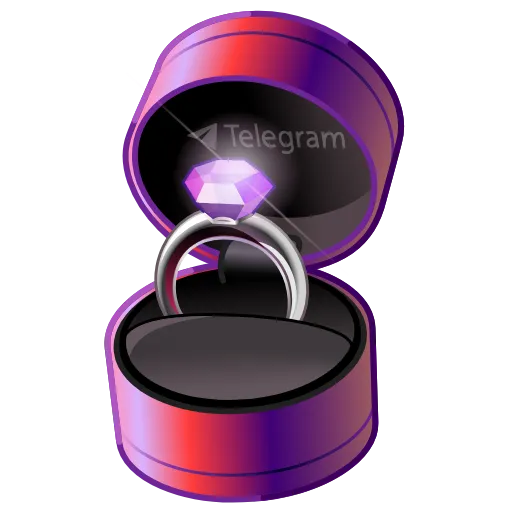 💎 Стикер «Diamond Ring» для Telegram