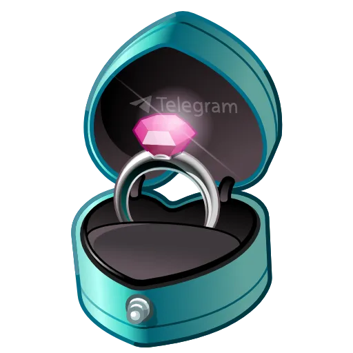 💎 Стикер «Diamond Ring» для Telegram