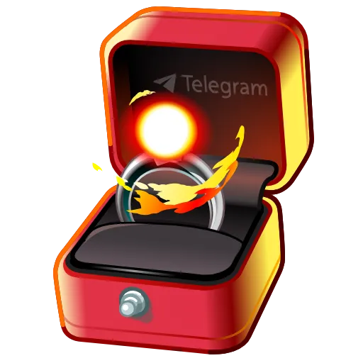 💎 Стикер «Diamond Ring» для Telegram