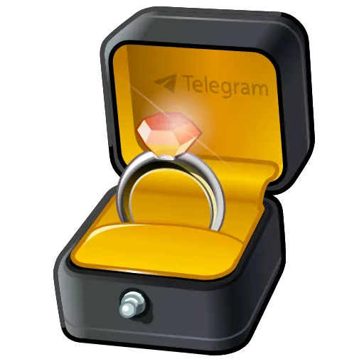 💎 Стикер «Diamond Ring» для Telegram