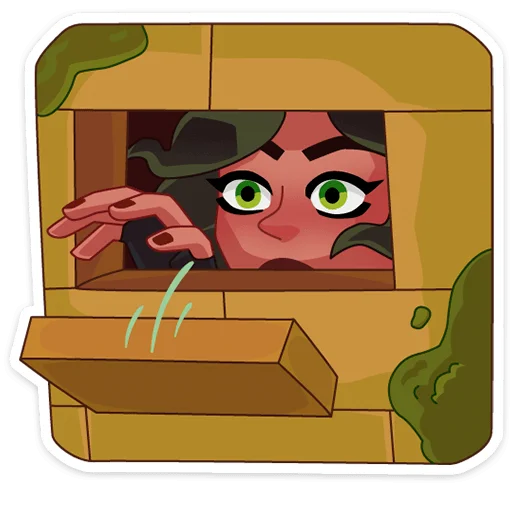 👀 Стикер «Диана Бонс» для Telegram