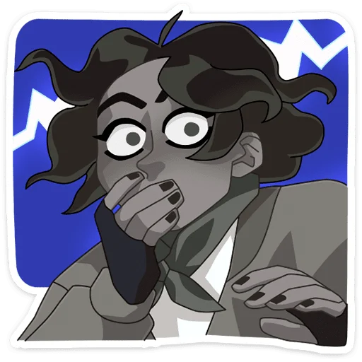 😳 Стикер «Диана Бонс» для Telegram
