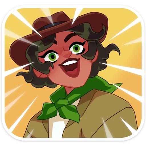 🤩 Стикер «Диана Бонс» для Telegram