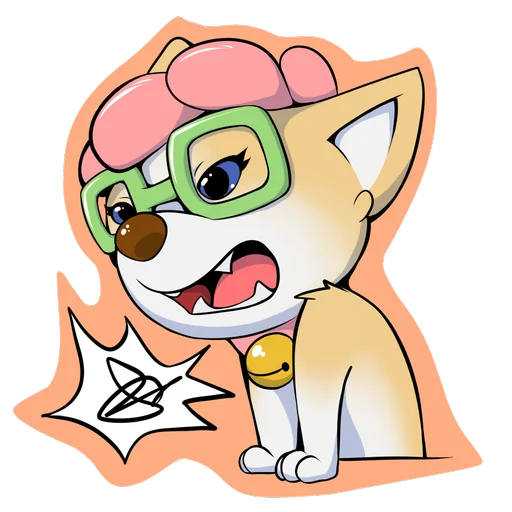 👿 Стикер «Dibidogs» для Telegram
