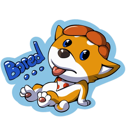 🥱 Стикер «Dibidogs» для Telegram