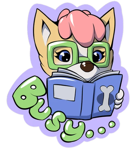 🧐 Стикер «Dibidogs» для Telegram