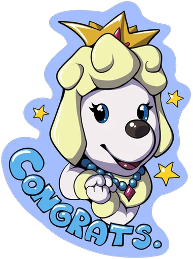 🥳 Стикер «Dibidogs» для Telegram
