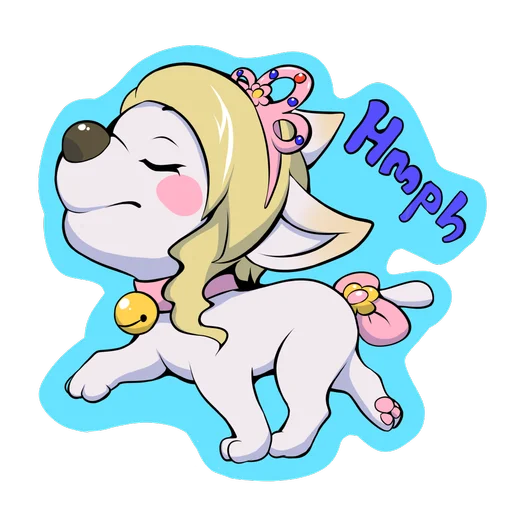 😔 Стикер «Dibidogs» для Telegram