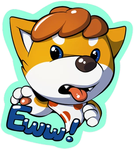 😡 Стикер «Dibidogs» для Telegram