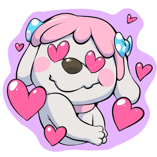 😍 Стикер «Dibidogs» для Telegram