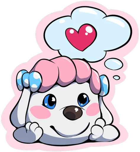 😍 Стикер «Dibidogs» для Telegram